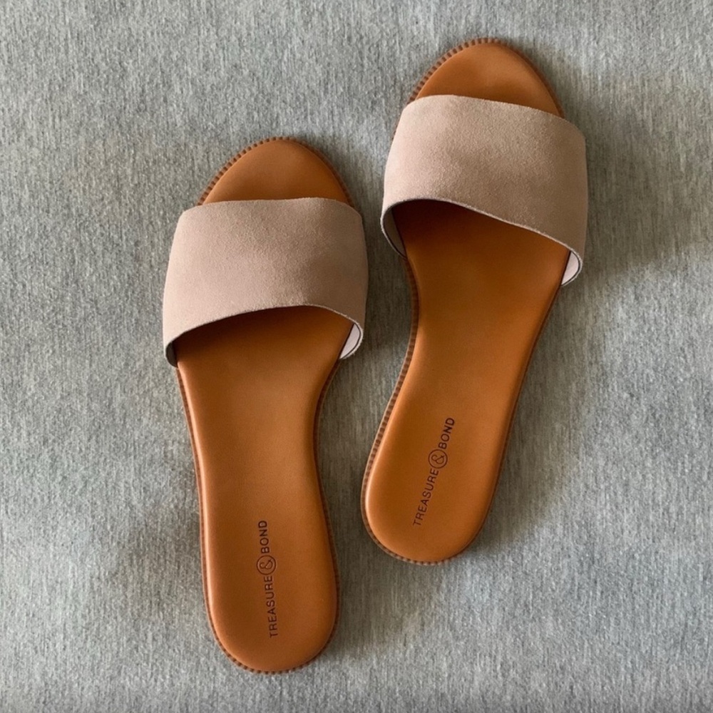 Treasure & Bond Slide Sandals, size 8.5